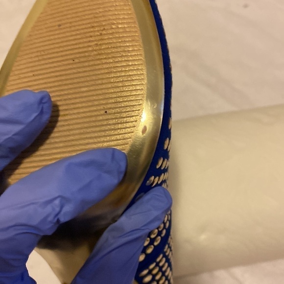 NWT 149.00 Shoes. Betsey Johnson Faawn Blue Heels, Size 8. Read thoroughly. 🎉HP - Picture 14 of 16